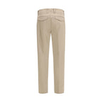 Lardini Beige Cotton Casual Pants