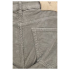 PT Torino Gray Cotton Casual Pants