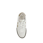 Veja White Calf Leather Bos Taurus Low Top Sneakers