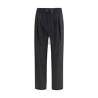 Dolce & Gabbana Black Wool Oves Aries Joggers (Workout Pants)