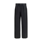 Kristina Ti Black Polyester Casual Pants