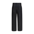 Kristina Ti Black Polyester Casual Pants