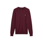Lyle & Scott Bordeaux Cotton Sweatshirt