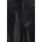 Arma Black Leather Pants