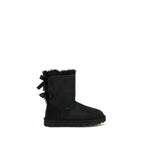 UGG Black Calf Leather Bos Taurus Boots