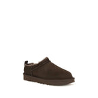 UGG Brown Suede Leather Mules
