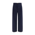 Vivienne Westwood Blue Wool Oves Aries Dress Pants