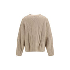 Allude Beige Cashmere Sweater