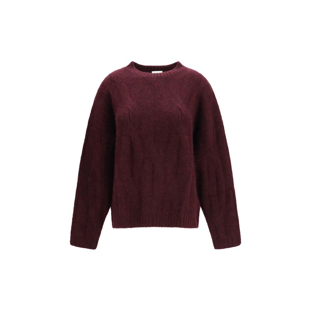 Allude Purple Cashmere Sweater