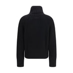 Allude Black Cashmere Sweater
