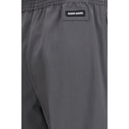 Miu Miu Gray Wool Oves Aries Casual Pants