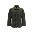 Barbour International Bicolor Cotton Full-Length Jacket