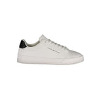 Tommy Hilfiger White Polyurethane Men Sneaker