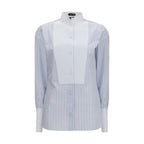 Tom Ford Blue Cotton Pattern Shirt