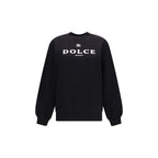 Dolce & Gabbana Black Cotton Sweatshirt