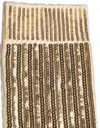 Dolce & Gabbana Off White Sequin Cotton Mid Calf Accessory Socks