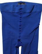 Dolce & Gabbana Blue Nylon Tights Stocking Pantyhose Socks