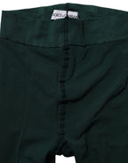 Dolce & Gabbana Dark Green Nylon Tights Stocking Pantyhose Socks