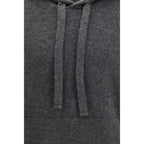 Laneus Gray Cashmere Hoodie
