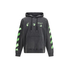 Off-White Gray Cotton Sweatshirt
