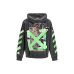 Off-White Gray Cotton Sweatshirt