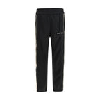 Palm Angels Black Polyester Joggers (Workout Pants)