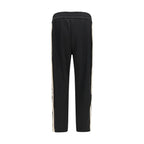 Palm Angels Black Polyester Joggers (Workout Pants)