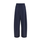 Max Mara Blue Polyamide Casual Pants