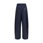 Max Mara Blue Polyamide Casual Pants