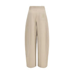 Max Mara Beige Polyamide Athletic Pants