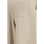 Max Mara Beige Polyamide Athletic Pants
