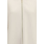 Max Mara Beige Wool Oves Aries Full-Length Jacket