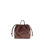 Chloé Bordeaux Calf Leather Bos Taurus Shoulder Bag