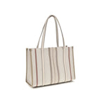 Chloé Beige Cotton Shoulder Bag