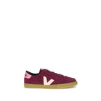 Veja Purple Suede Leather Sneakers