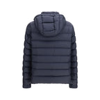 Moncler Blue Goose Down Shell Jacket