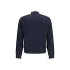 Moncler Blue Wool Oves Aries Sweatshirt