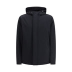 Herno Black Polyester Shell Jacket