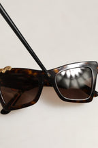 Dolce & Gabbana Brown DG4434 Accent Havana Acetate Frame Sunglasses