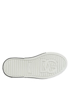 Dolce & Gabbana White Perforated Custom 2.Zero Sneakers Shoes