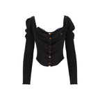 Vivienne Westwood Black Silk Cardigan
