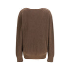 The Row Brown Cotton Sweatshirt