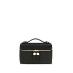 Tory Burch Black Calf Leather Bos Taurus Handbag