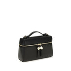 Tory Burch Black Calf Leather Bos Taurus Handbag