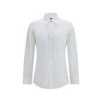 Dolce & Gabbana White Cotton Dress Shirt