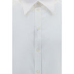 Dolce & Gabbana White Cotton Dress Shirt