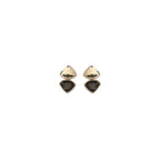 Self-Portrait Gold Brass Earrings