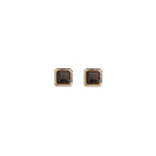 Self-Portrait Gold Brass Earrings