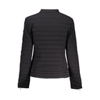 Guess Jeans Black Polyurethane Women's Jacket