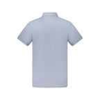 Hugo Boss Light Blue Cotton Men's Polo